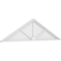 Architectural Grade PVC Peaked Cap 3 Spoke Pediment S703796