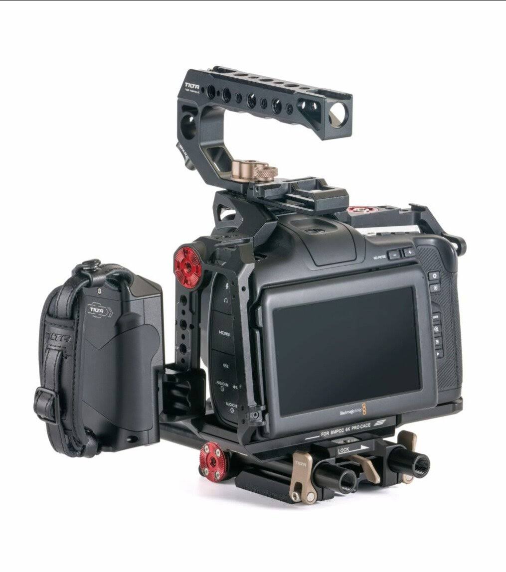 Tactical Gray Full Camera Cage Kit for BMPCC 6K Pro Q3304
