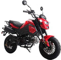 125cc Motorcycle Bike Dirt Bike Street Gas Bike Red B4228
