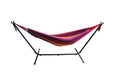 Striped Hammock with Metal Stand O794