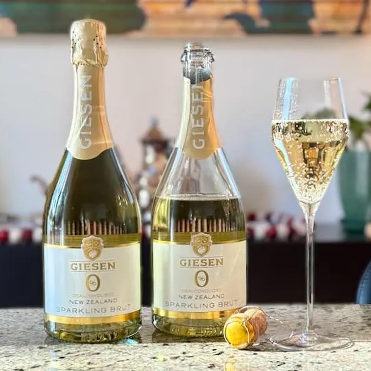 6 PACK Non-Alcoholic Sparkling Brut Wine E4937