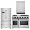 48 Propane Gas Range, Refrigerator, and Dishwasher Package H62217
