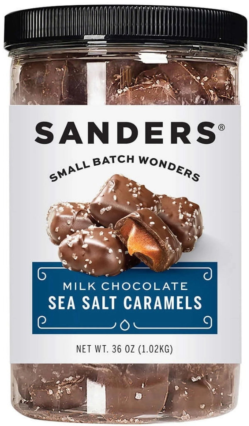 36 oz Milk Chocolate Sea Salt Caramel Candy Q992