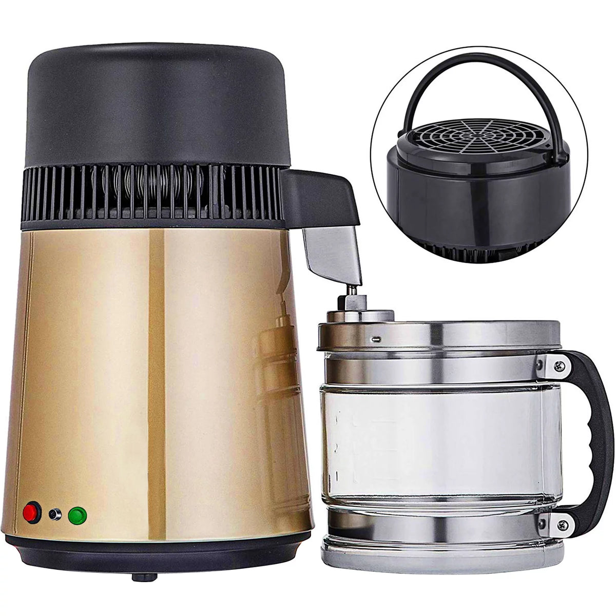 1.1 gal 4L Stainless Steel Water Distiller Z4101