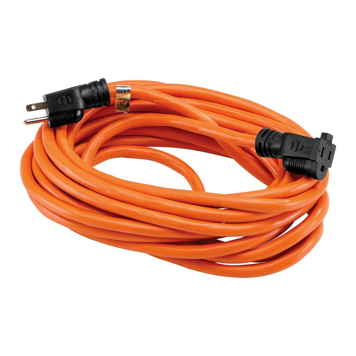 25 ft. 12/3 Gauge Outdoor Extension Cord Orange G305915