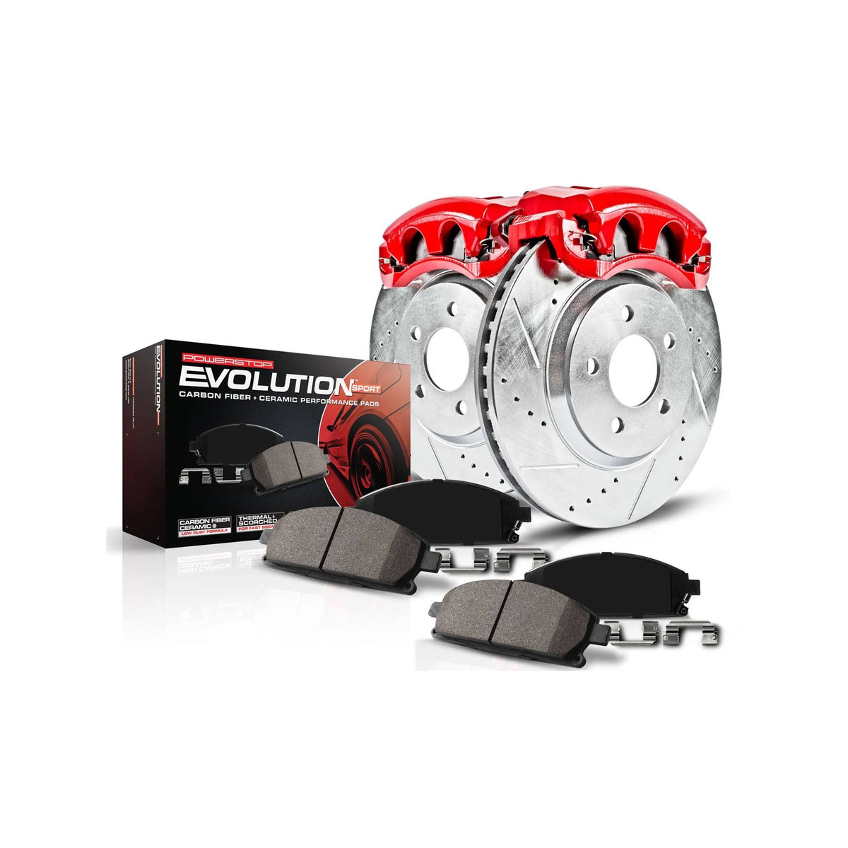 Rear Z23 Evolution Sport Brake Kit with Calipers R53257