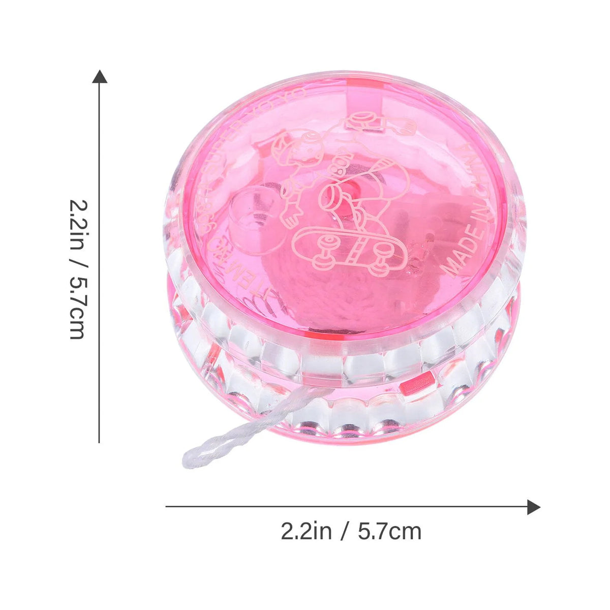 5pcs Plastic Yo-yo Balls Educational Toy U820