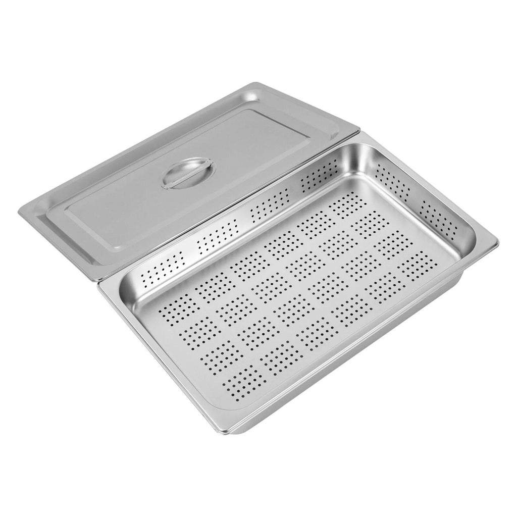 Full Size Perforated Stainless Steel Steam Table Food Pan O1190