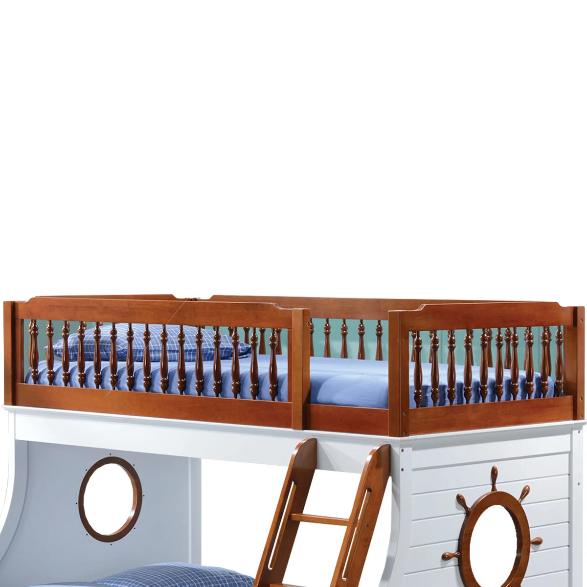 Wooden Twin/Full Bunk Bed G140809
