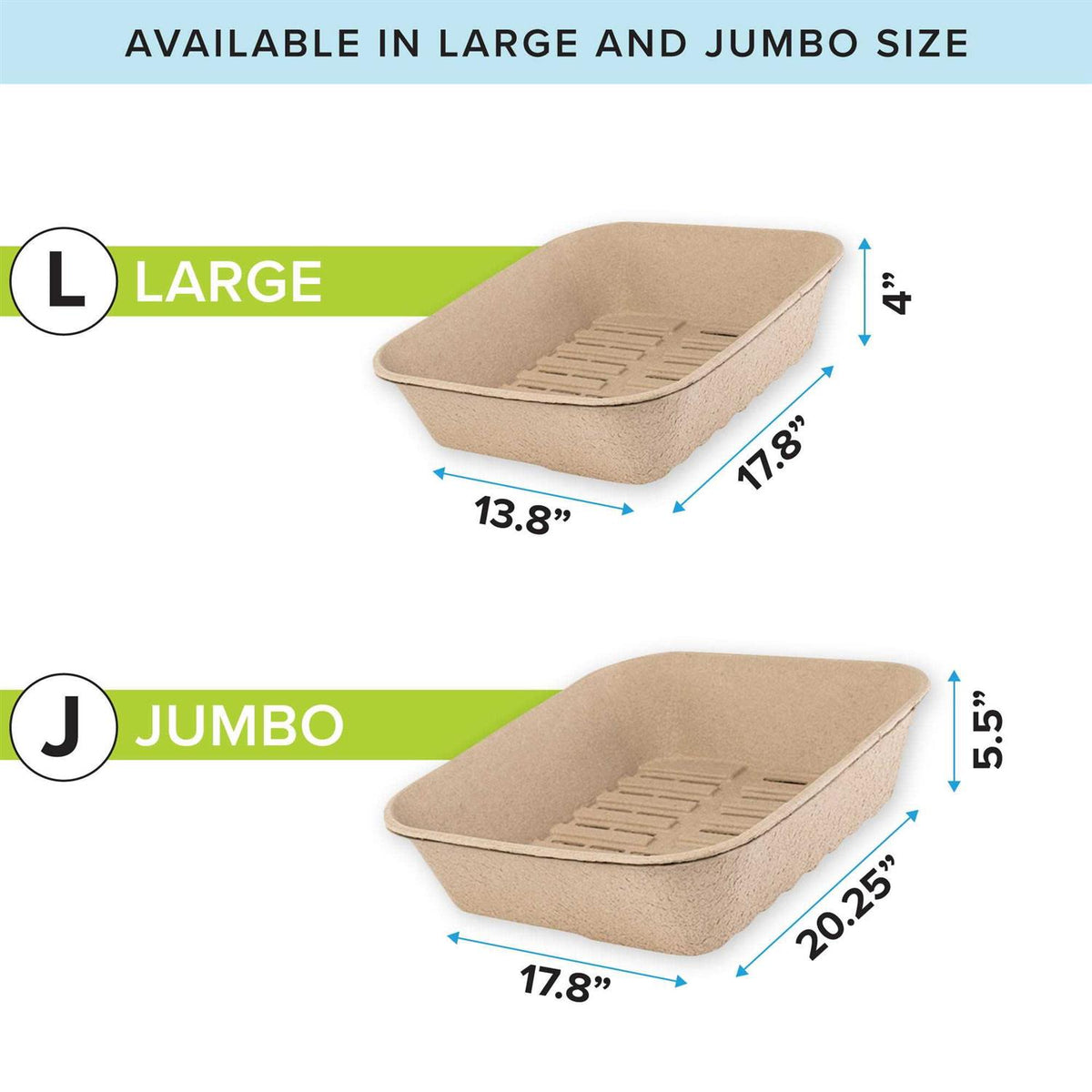 Eco-Friendly Disposable Litter Box F94744