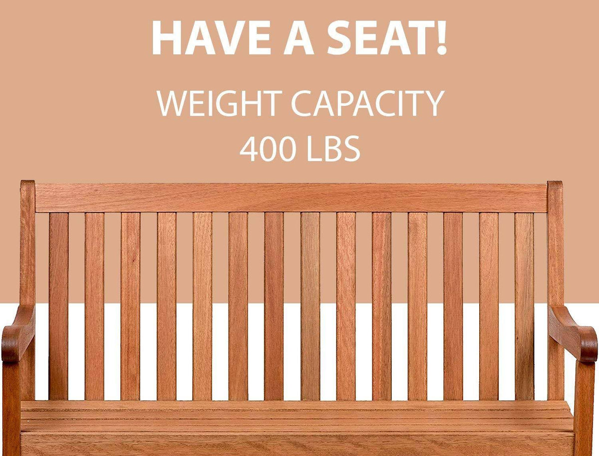 Eucalyptus Patio Bench P374