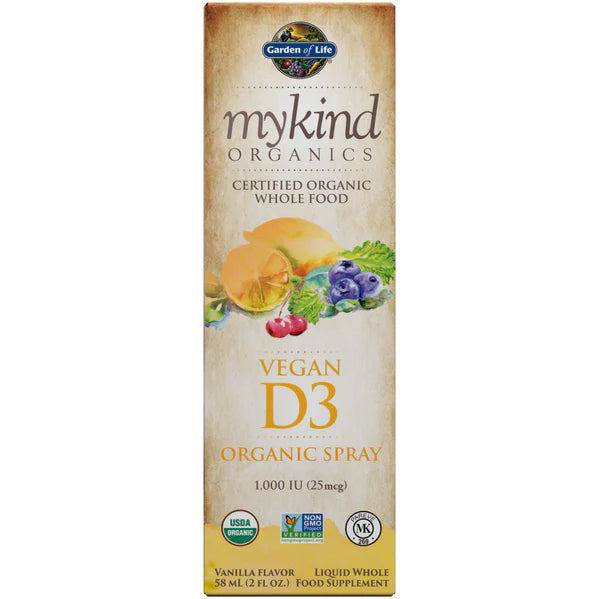 Vegan D3 Spray Organic 2 oz Y506