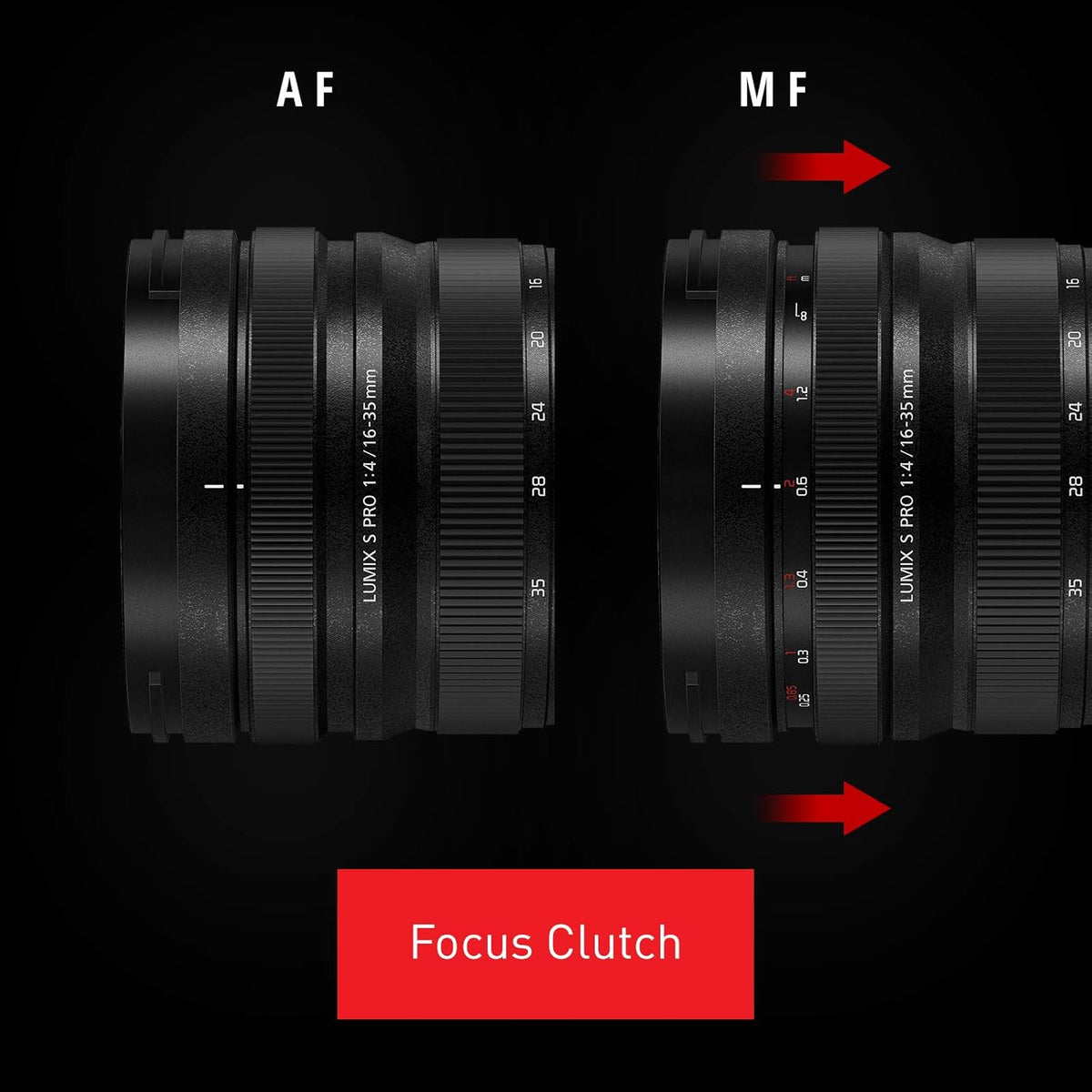16-35mm F4 Wide Zoom Lens for Lumix S Series Mirrorless Cameras E3396