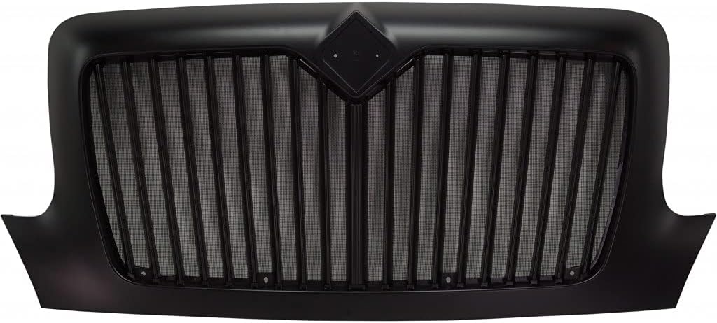 Black Vertical Bar Grille with Bug Screen N58111