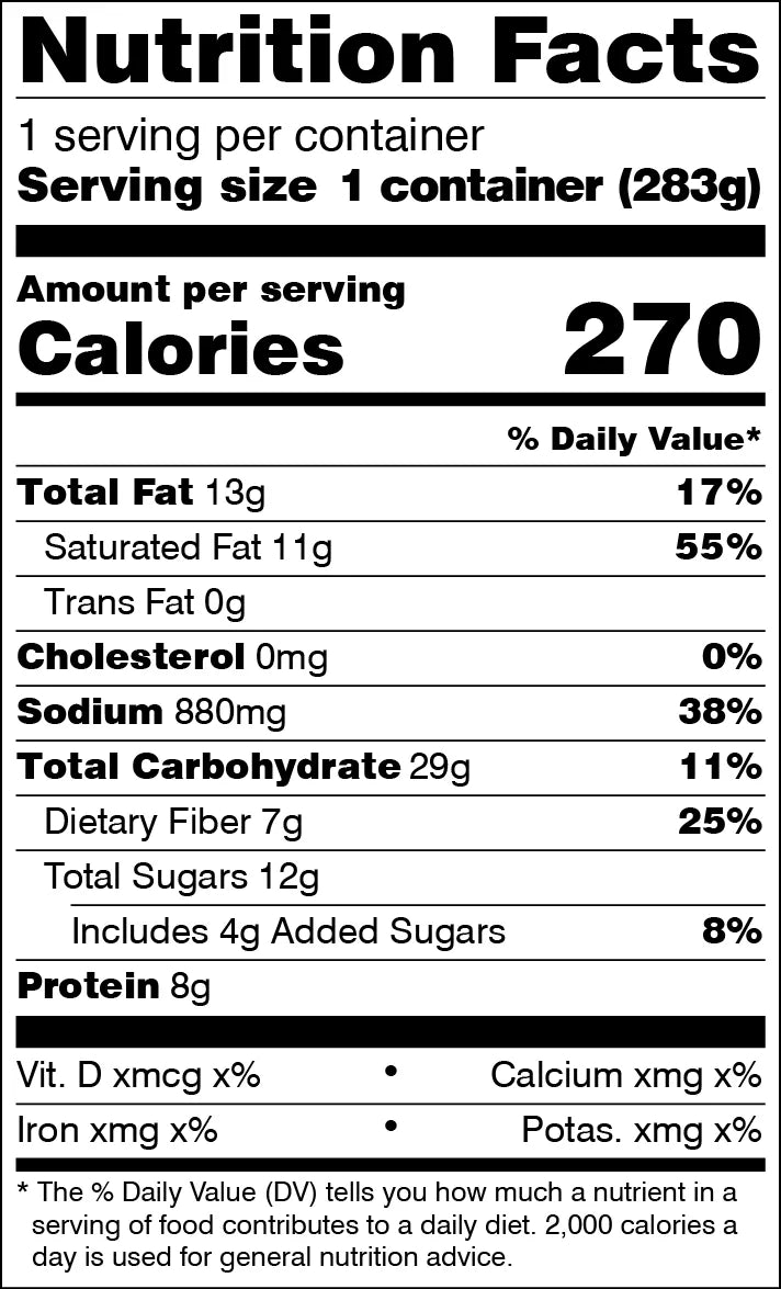 Organic Yellow Curry Meal 10oz 12-pack Vegan Q1138