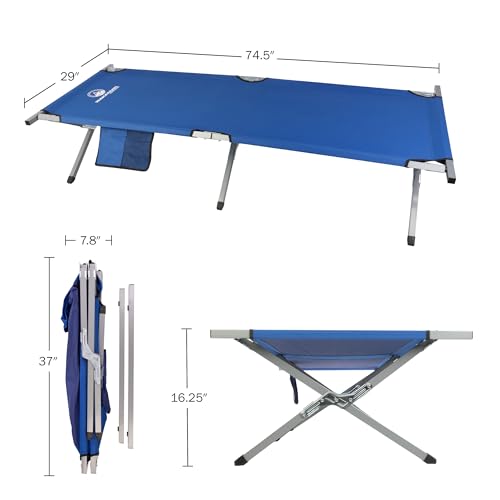 Portable Folding Camping Cot with Carry Bag X96666