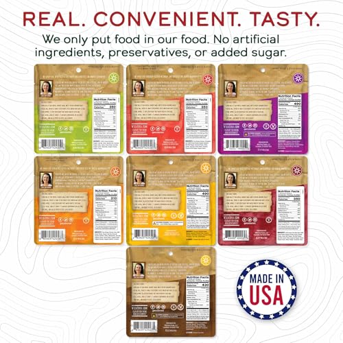 Variety 7-pack Freeze Dried Meals X6387