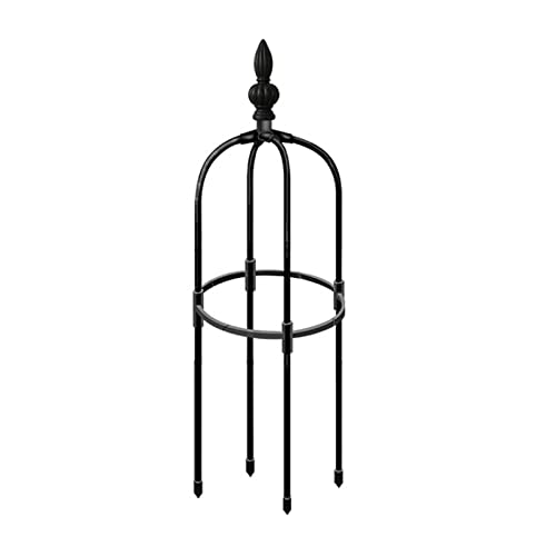 3ft Tall Metal Garden Obelisk Plant Support Climbing Frame A798652