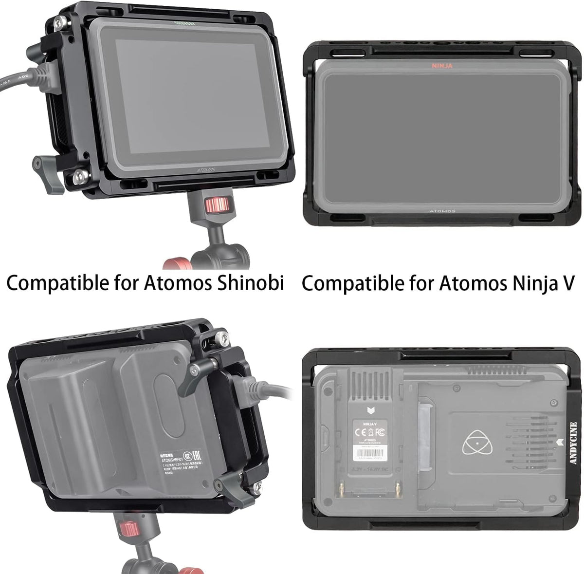 Monitor Cage with Sunhood and HDMI Cable Clamp H118773