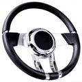 Black Waterfall Steering Wheel U7851