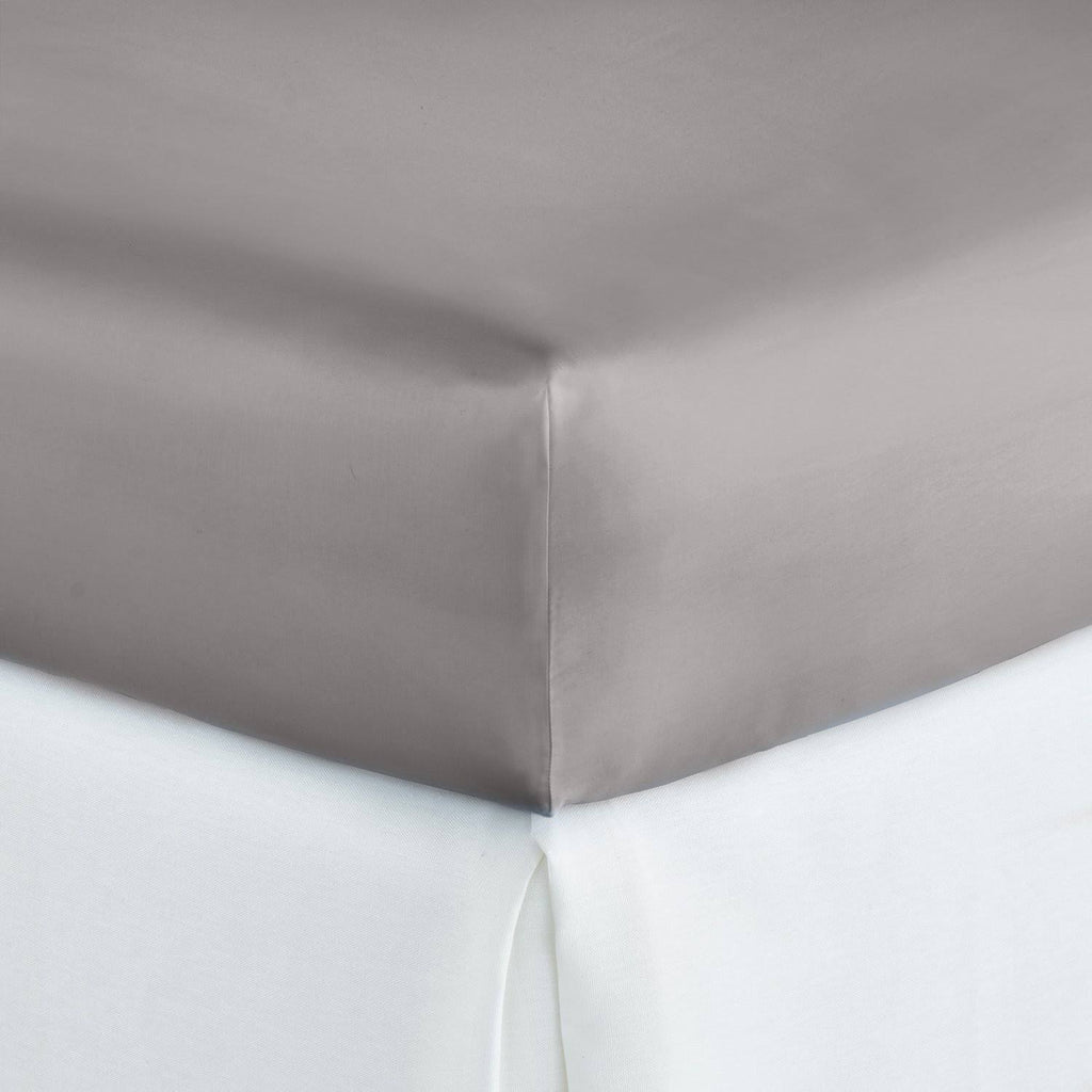 Pewter Soprano Sateen Fitted Sheet - Full G946212