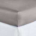 Pewter Soprano Sateen Fitted Sheet - Full G946212