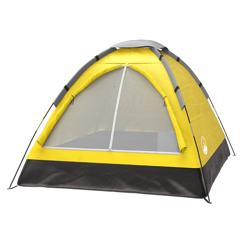 2 Person Lightweight Camping Tent with Rain Fly and Carrying Bag T8725