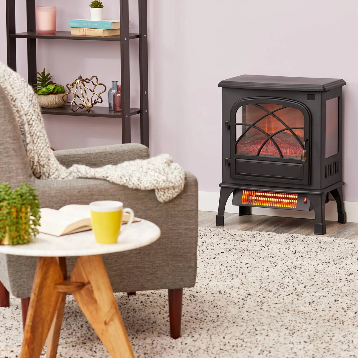 Black Infrared Quartz Space Heater N869507