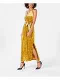 Sleeveless Halter Maxi Evening Dress I799