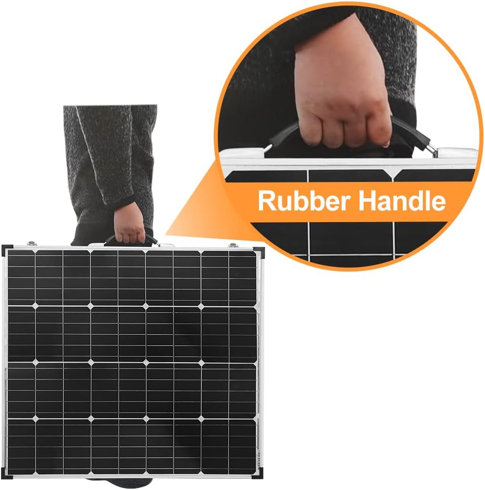 150W 12v Monocrystalline Portable Folding Solar Panel U7130