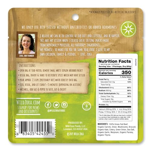 Variety 7-pack Freeze Dried Meals X6387