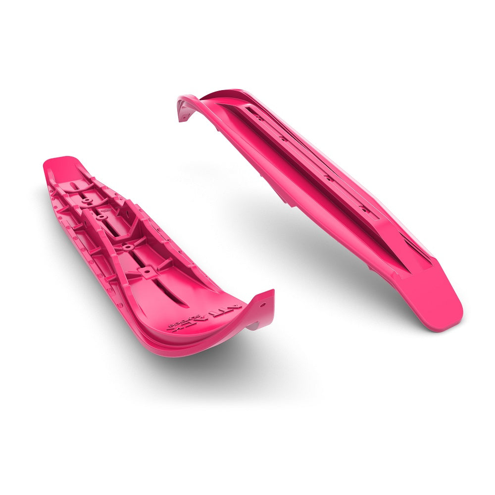 Pink 7" Snowmobile Skis R694