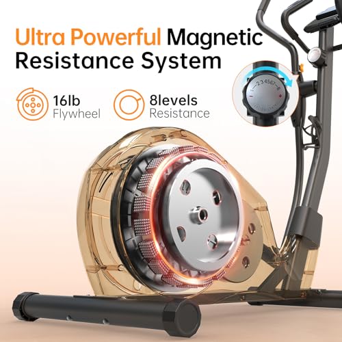 Elliptical Machine with Magnetic Driving System O7141