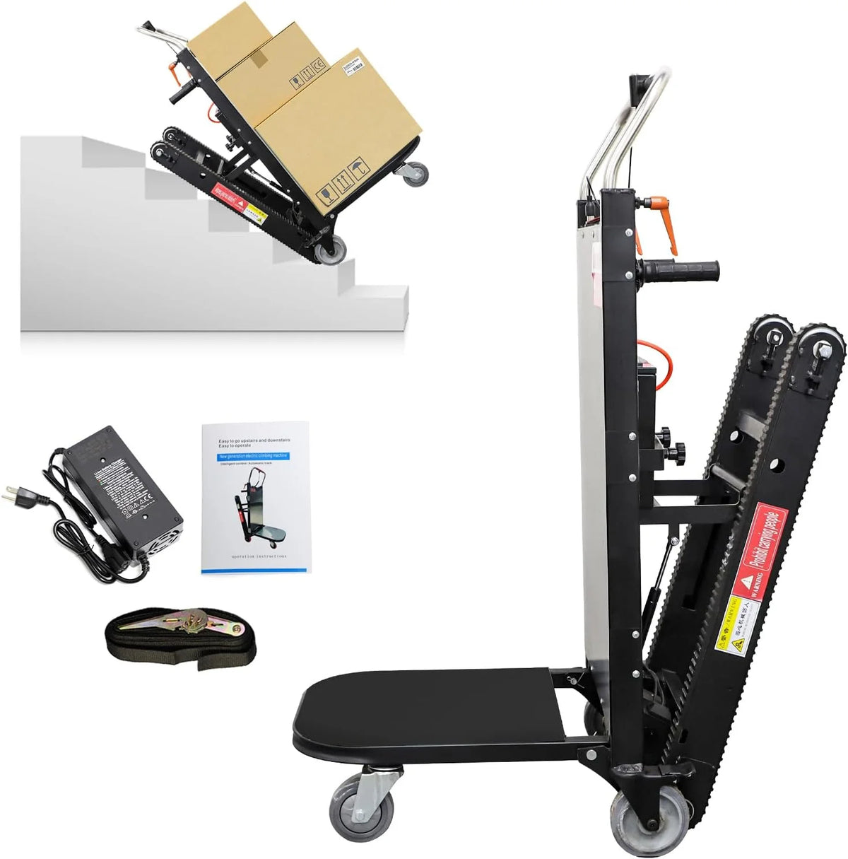 500W Folding Electric Stair Climbing Hand Trucks E848