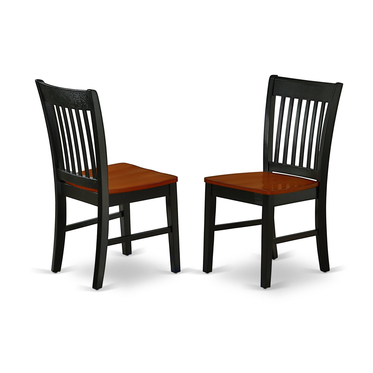 5pc Kitchen Table with Two Drop Leaves and Four Wood Seat Kitchen Chairs Y455
