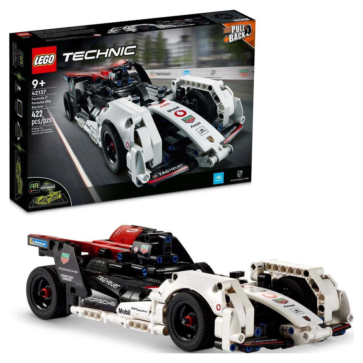 Pull Back Toy Racing Car Model Building Kit V451354