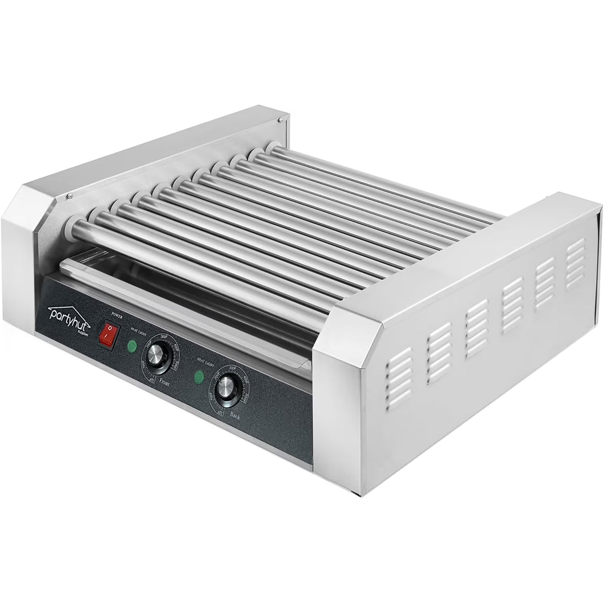 11 Roller Hotdog Roller Machine and 30 Hot Dog Grill Cooker I4270