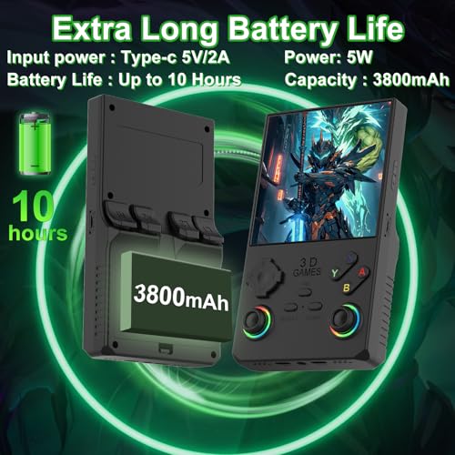 Handheld Game Console 4 inch IPS Screen 256G 4000mAh N70708