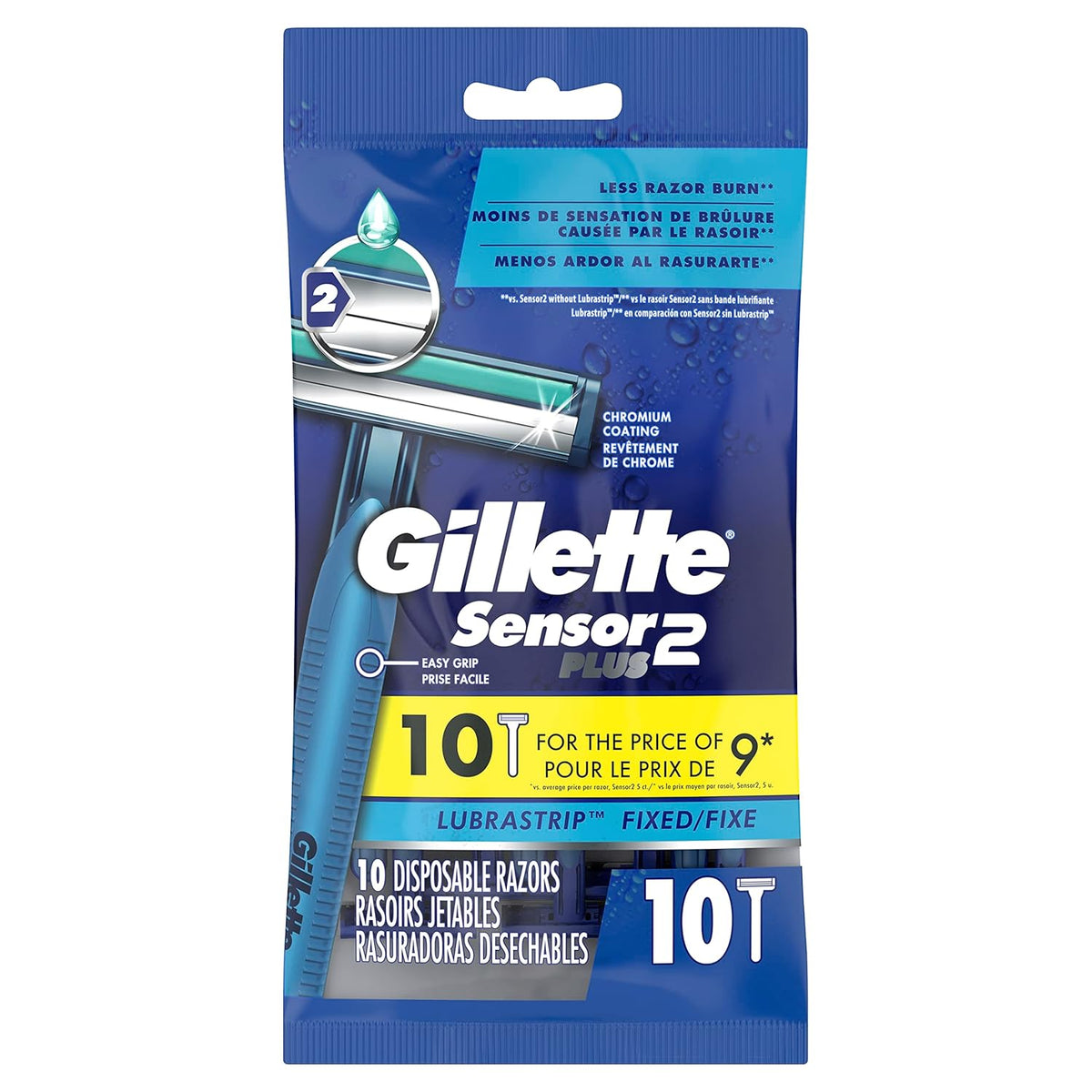 10 Count Disposable Razors T4903