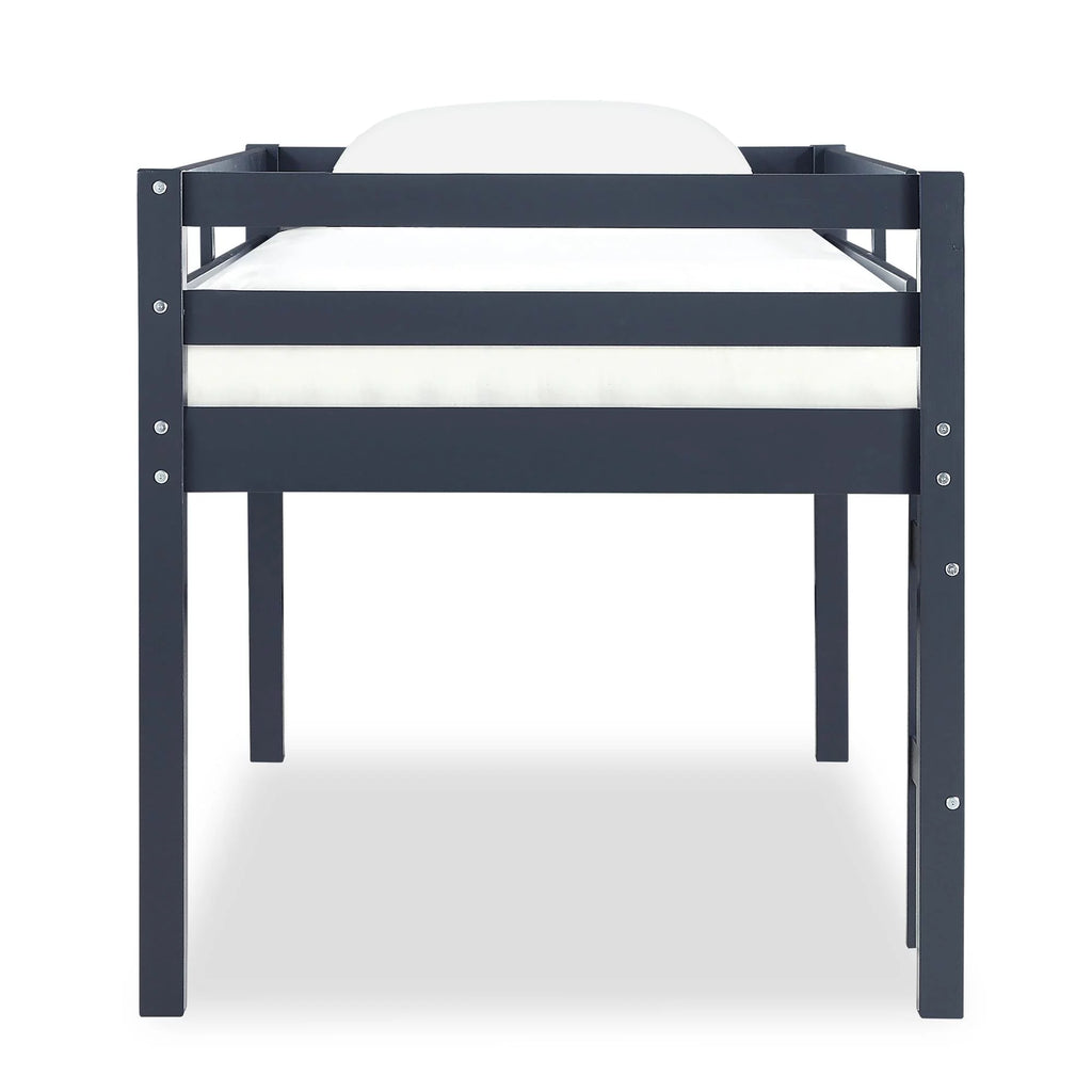 Blue Twin Loft Bed Q90537