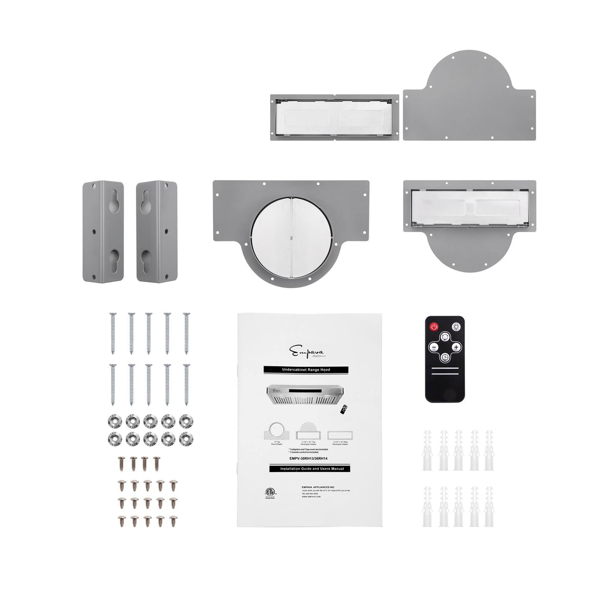 36 in. 500 CFM Ducted Under Cabinet Range Hood Stainless Steel I119