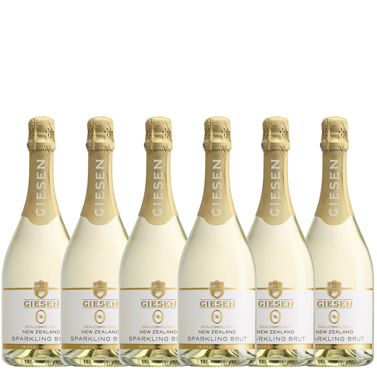 6 PACK Non-Alcoholic Sparkling Brut Wine E4937