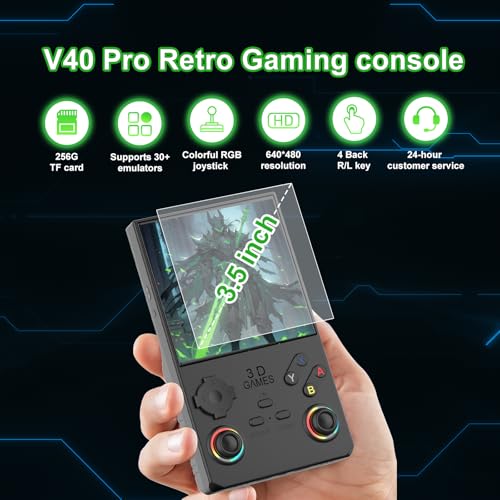 Handheld Game Console 4 inch IPS Screen 256G 4000mAh F171045