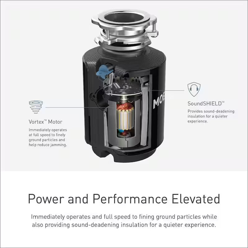 3/4 HP Continuous Feed Garbage Disposal with Sound Reduction (2-Pack) Y558654