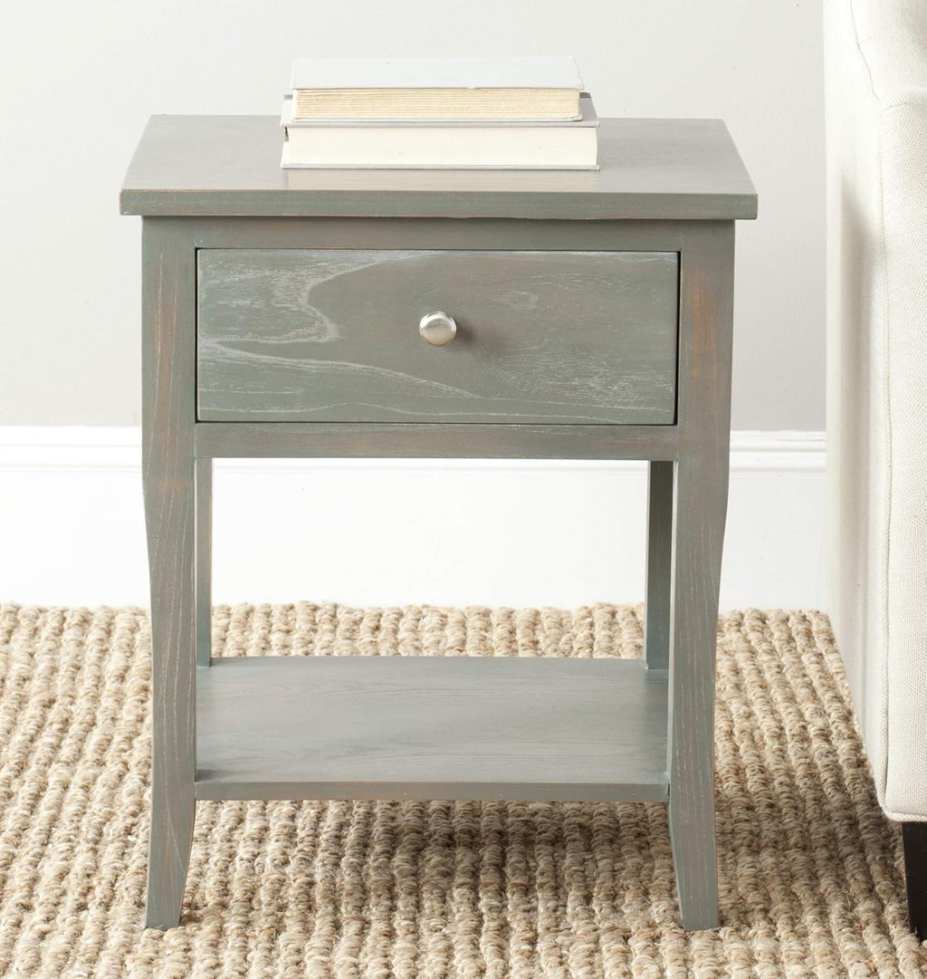 French Grey End Table P920
