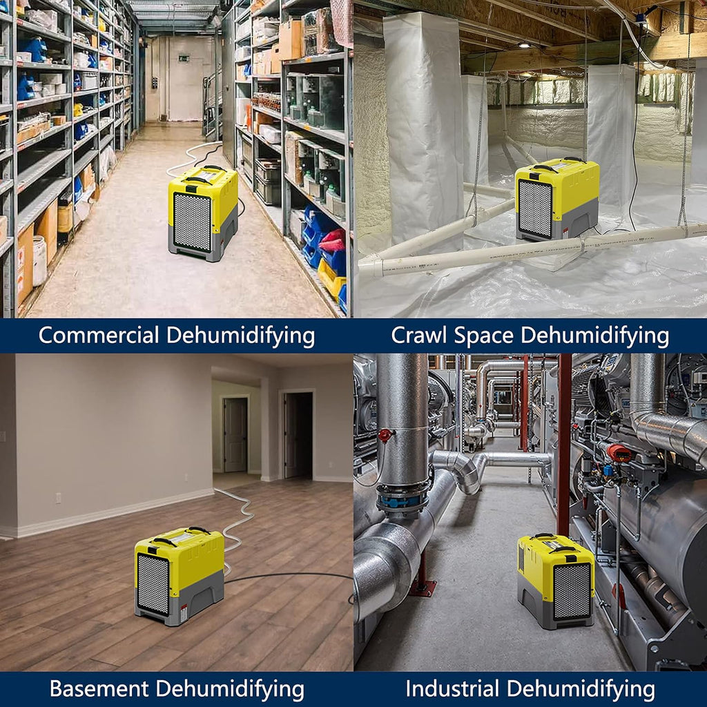 180 PPD Commercial Dehumidifier with Pump Drain Hose F504796