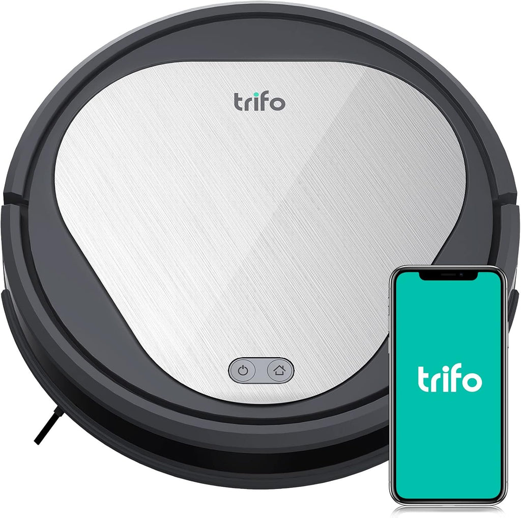 Robotic Vacuum Cleaner with 3000 Pa Suction, Automatic Recharge, 110 Mins Runtime Z237489