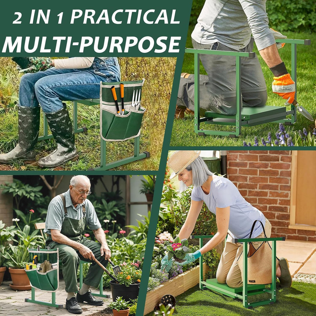 10.2" Wider Garden Kneeler and Seat with Handle O9967
