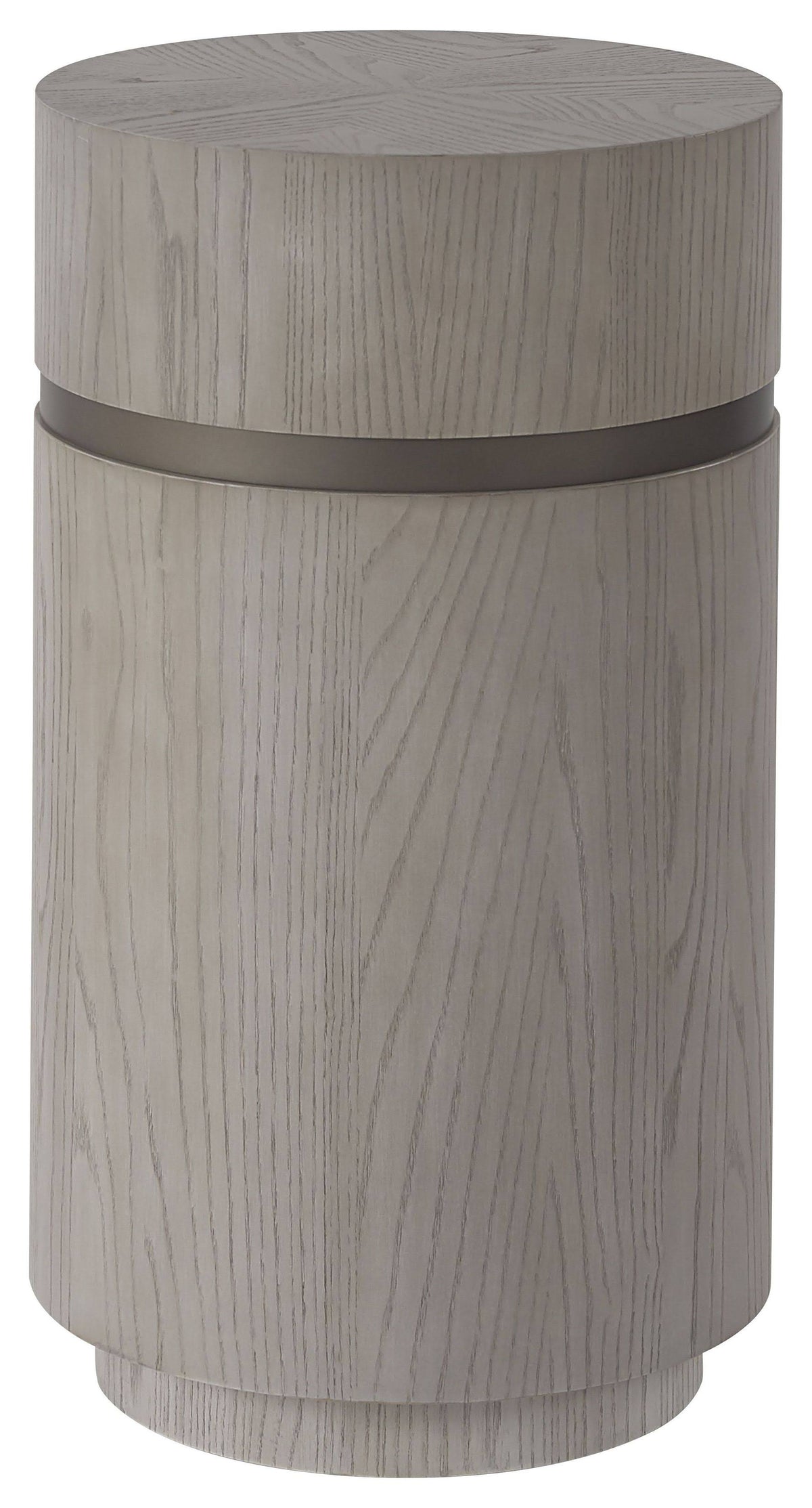 Siltstone Gray Small Round End Table E138108