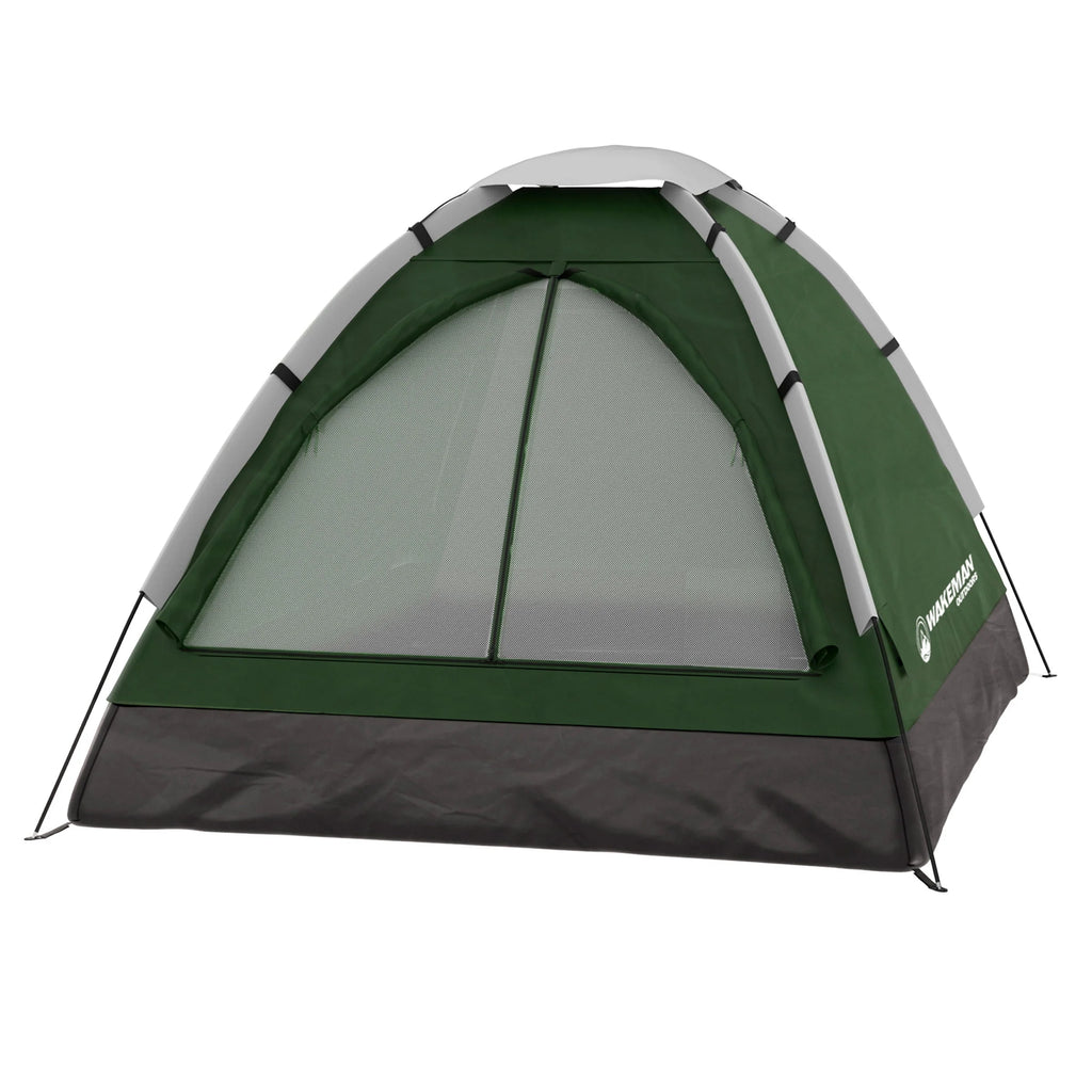 2 Person Lightweight Camping Tent with Rain Fly and Carrying Bag T8725